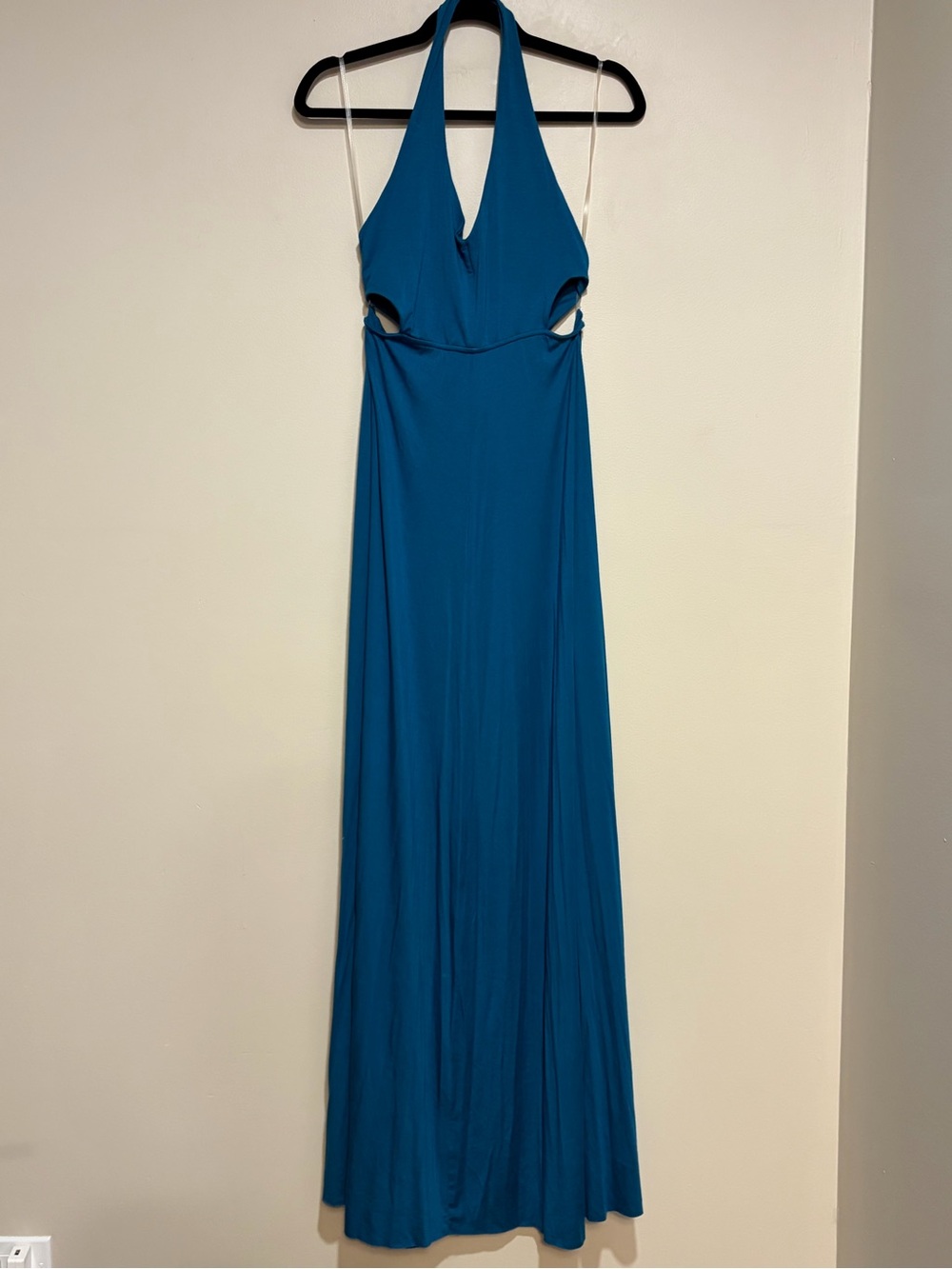 Rachel Pally | Halter modal maxi dress Side Cut Outs women’s size L stretch